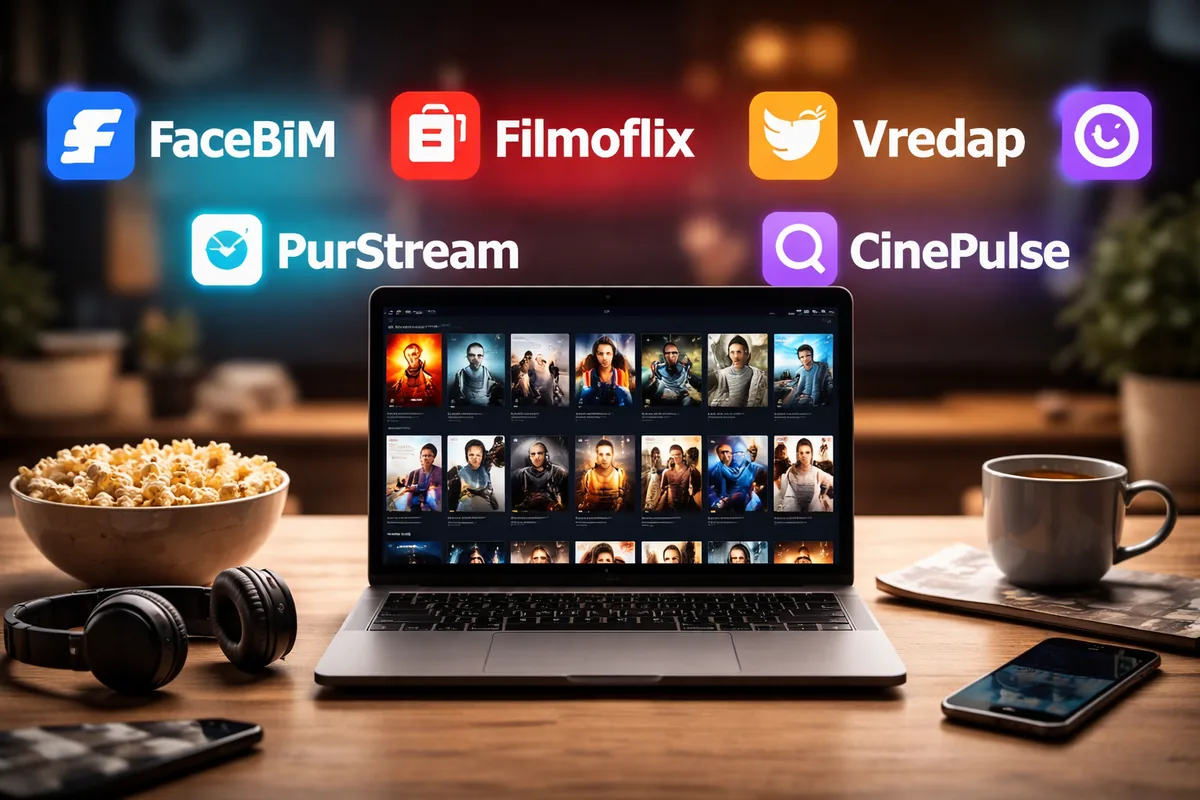 Quel site choisir entre facebim, filmoflix, vredap, purstream et cinepulse pour regarder des films ?