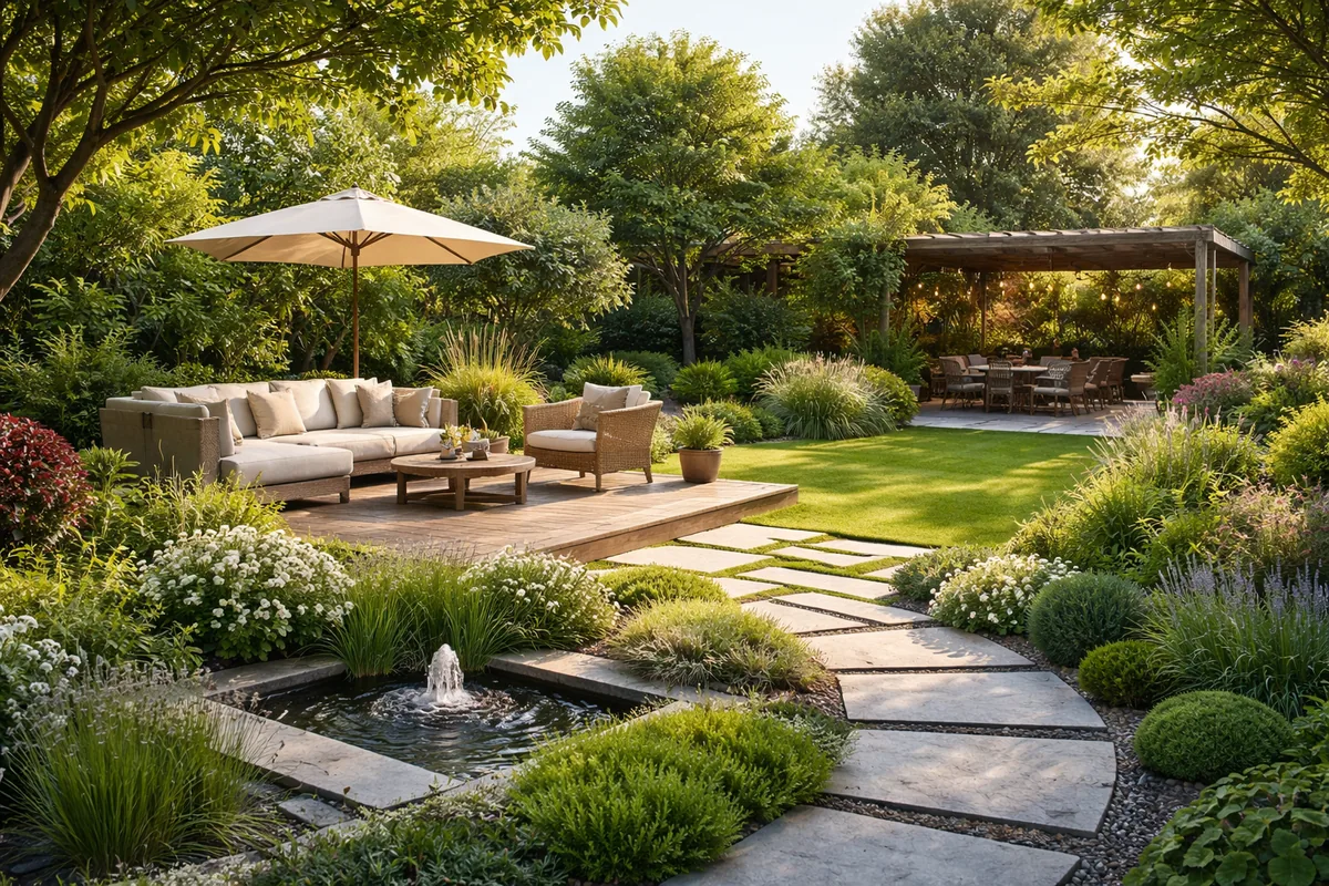 Comment aménager un jardin pour un confort durable et esthétique