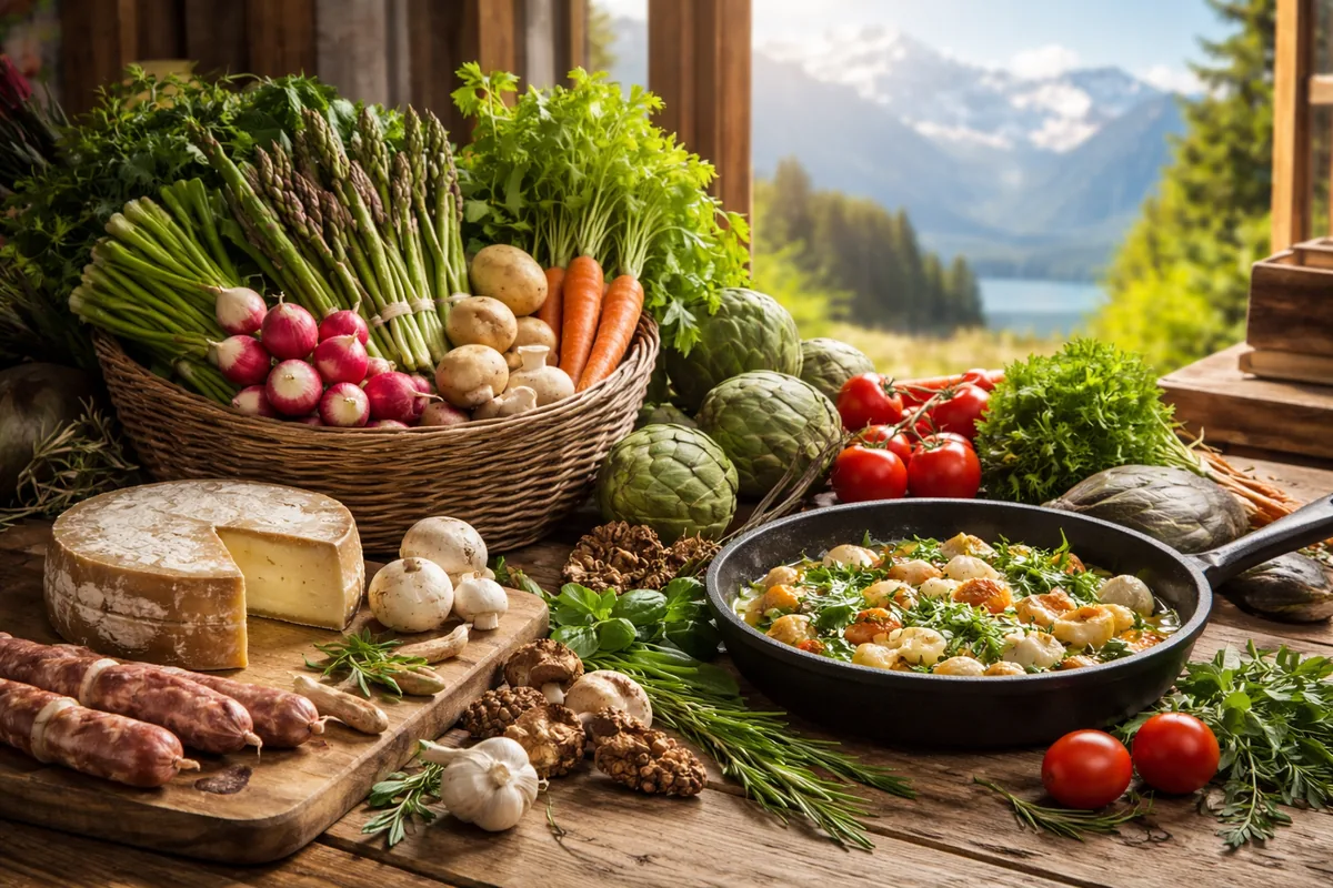 Comment tirer parti des produits de saison pour cuisiner en Haute-Savoie