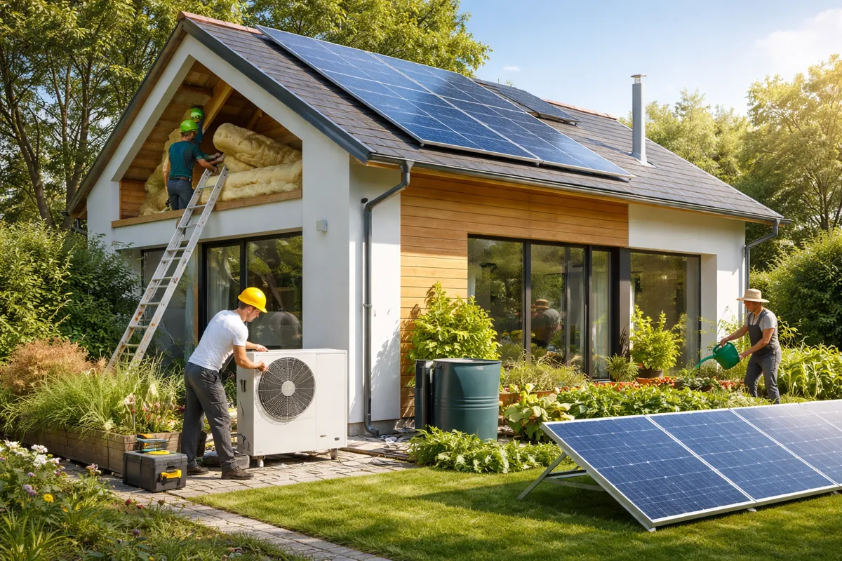 Comment améliorer l'efficacité énergétique de votre habitat durable avec des travaux adaptés