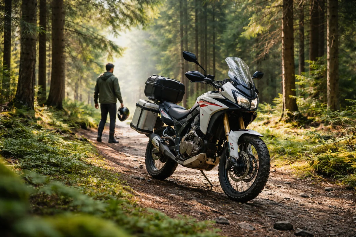 Comment choisir le bon type de moto pour faire des balades en forêt