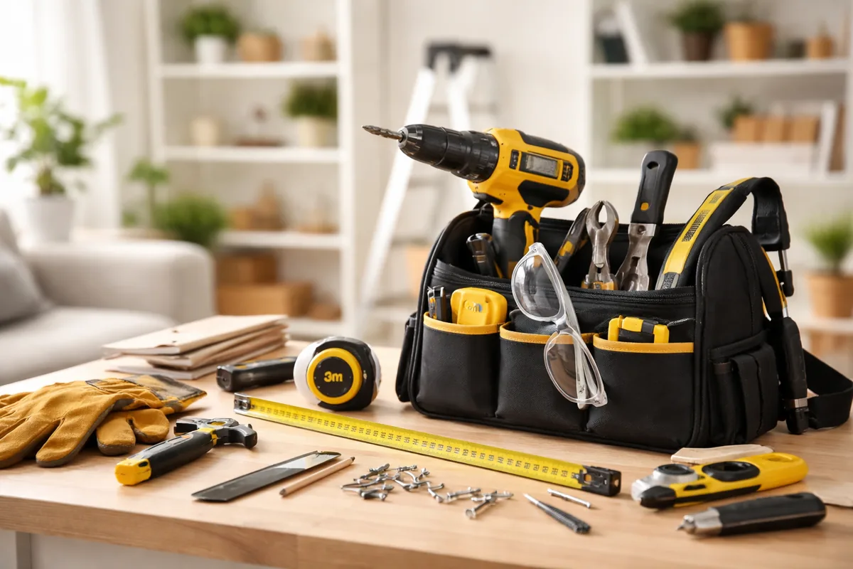 Comment choisir le bon équipement de bricolage pour des travaux simples à la maison