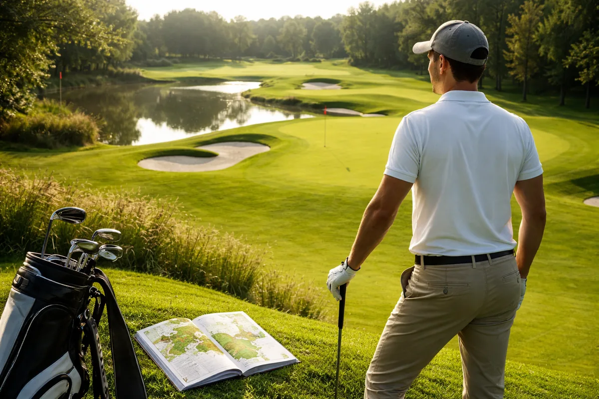 Les fondamentaux du golf : comprendre le rôle de la stratégie sur le parcours